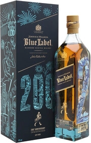Johnnie Walker, Blue Label 200th Anniversary Limited Edition Design, gift box, 0.7 L