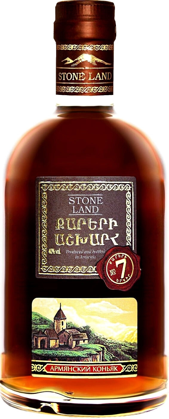 Коньяк Stone Land 7 Years Old, 0.375 л — купить коньяк Страна Камней  7-летний, 375 мл – цена 3226 тг в Winestyle Казахстан