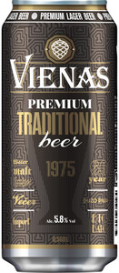 Vienas Premium Traditional, in can, 568 мл