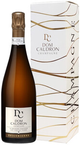 Шампанское Dom Caudron, Epicurienne Brut, Champagne AOC, gift box