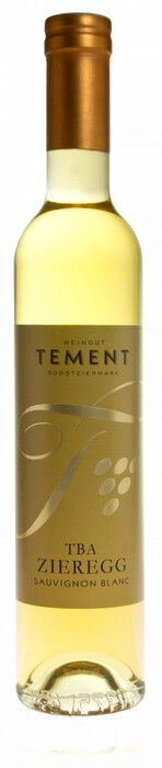 На фото изображение Tement, Zieregg TBA Sauvignon Blanc, 2017, 0.375 L (Темент,  Цирегг ТБА Совиньон Блан, 2017 объемом 0.375 литра)