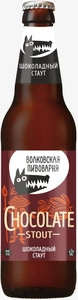Крафтовое пиво Волковская пивоварня, Шоколадный Стаут, 0.45 л