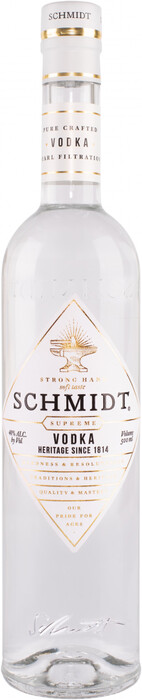 На фото изображение Schmidt Supreme, 0.5 L (Шмидт Суприм объемом 0.5 литра)