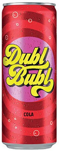 Dubl Bubl Cola, in can, 0.33 L