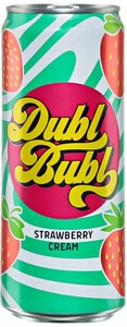 Минеральная вода Dubl Bubl Strawberry Cream, in can, 0.33 л