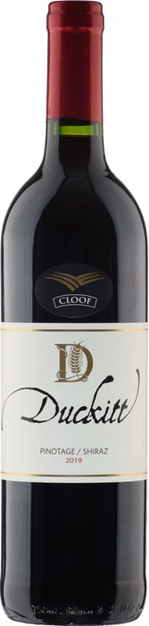 Суреттегі сурет Cloof, Duckitt Pinotage-Shiraz, 2019, 0.75 L