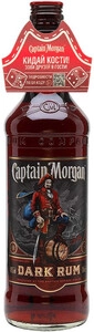 Captain Morgan Dark, with cubes, 0.5 л