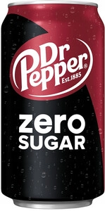 Напиток Dr. Pepper Zero (Poland), in can, 0.33 л