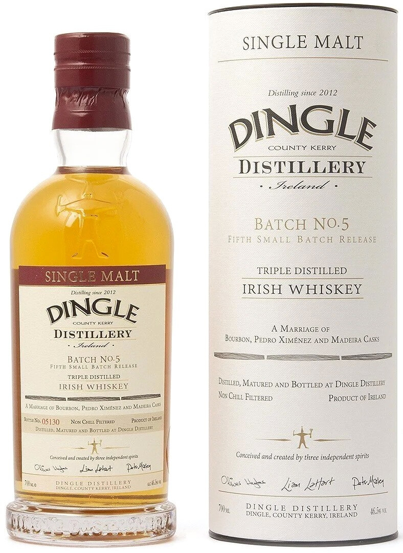 atoom Samengesteld ijs Whisky Dingle Single Malt Batch №5, in tube, 700 ml Dingle Single Malt  Batch №5, in tube – price, reviews