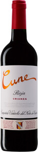 Вино Cune Crianza, Rioja DOC, 2019