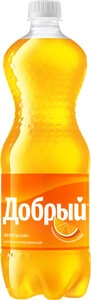 Добрый Апельсин, лимонад, в пластиковой бутылке, 1 л