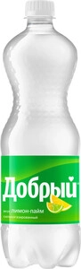 Добрый Лимон-Лайм, лимонад, в пластиковой бутылке, 1 л