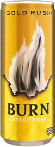 Burn Gold Rush, Energy Drink, in can, 250 ml