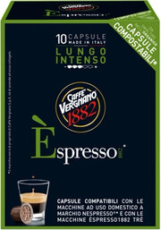 Caffe Vergnano, Lungo Intenso, 10 Capsules, 50 g