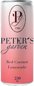 Peters Garden Red Currant Lemonade, in can, 250 ml