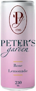 Peters Garden Rose Lemonade, in can, 250 ml