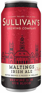Sullivans, Maltings Irish Ale, in can, 0.44 L