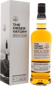 The Observatory Single Grain 20 Years Old, gift box, 0.7 L