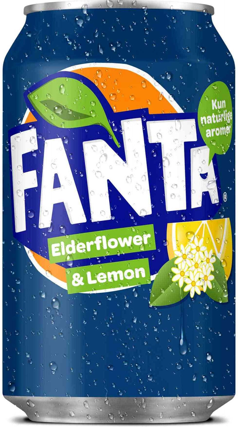 Bottled water Fanta Elderflower-Lemon (Germany), in can, 330 ml Fanta  Elderflower-Lemon (Germany), in can – price, reviews