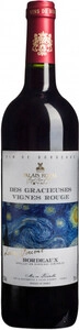 Вино La Guyennoise, Des Gracieuses Vignes Loving Vincent, Red, Bordeaux AOC, 2021