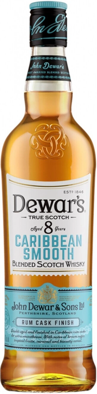 Whisky Dewar's Caribbean Smooth 8 Years Old, 700 ml Dewar's