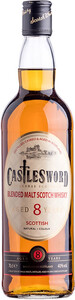 Sprint Distillery, CastleSword Blended Malt 8 Years Old, 0.7 л