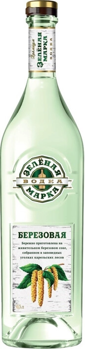 На фото изображение Зелёная Марка Березовая, объемом 0.5 литра (Green Mark Birch 0.5 L)