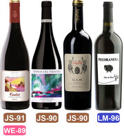 Set of Highly Rated Wines