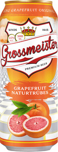 Grossmeister Grapefruit, in can, 0.5 л