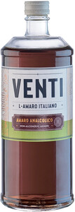 Ликер Venti Amaro Analcolico, 0.75 л