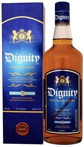 Whisky Dignity Pure Grain, gift box, 750 ml Dignity Pure Grain