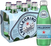 S. Pellegrino Sparkling, Glass (pack of 6), 250 ml