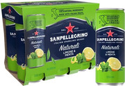 S. Pellegrino Limone & Menta, in can (pack of 6), 0.33 L
