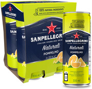 S. Pellegrino Pompelmo, in can (pack of 4), 0.33 л