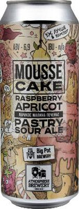 Atmosphere Brewery, Mousse Cake Raspberry-Apricot, in can, 0.5 л