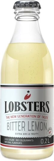In the photo image Lobsters Bitter Lemon, 0.2 L