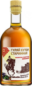 Гуляй Хутор Старинная, крепкий напиток, 0.5 л