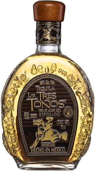 Los Tres Tonos テキーラ リポサド 50ml Текила «Los Tres Tonos» Reposado, 0.7 л — купить текилу «Лос Трес