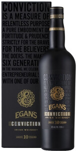 Egans Conviction 10 Years Old, gift box, 0.7 л