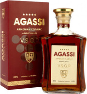 Agassi V.S.O.P, gift box, 0.5 л