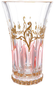 Star Crystal, Wellington Evpas Water Glass, Pink, set of 6 pcs, 340 мл