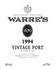 Warres Vintage Port 1994