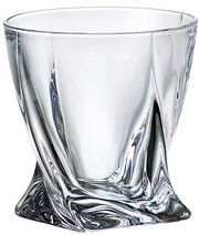 Crystalite Bohemia, Quadro Whisky Glass, 340 мл