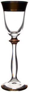 Crystalex, Angela Vodka Glass, Matte Stripe, 60 мл