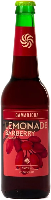 In the photo image Gamarjoba Barberry, Lemonade, 0.45 L