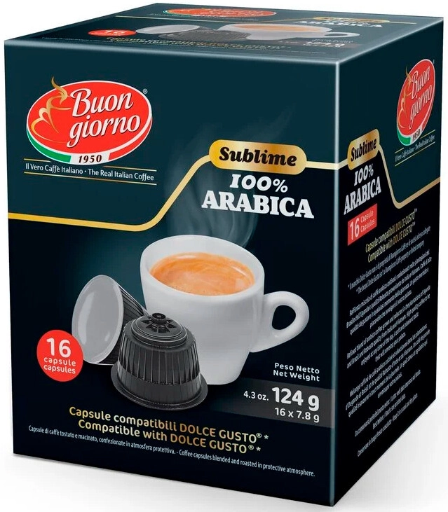 100 CAPSULE - DOLCE GUSTO® - SUBLIME ARABICA