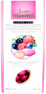 Confetti Maxtris, Yogurt ai Frutti di Bosco, 150 g
