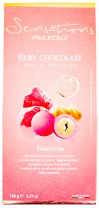 Confetti Maxtris, Nocciola Ruby Chocolate, Dragee, 150 g