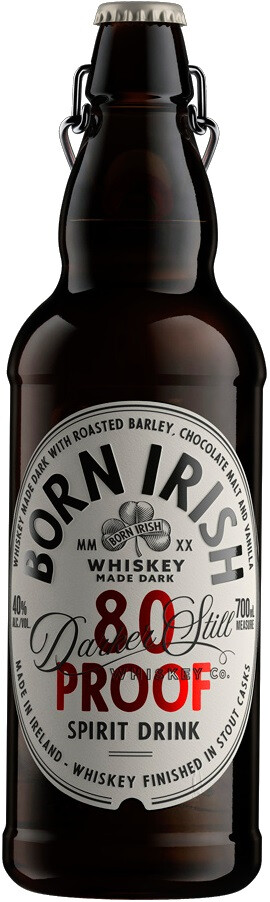 Black irish whiskey with stout