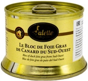 In the photo image Valette Le Block de Foie Gras de Canard du Sud-Ouest IGP, in can, 130 g